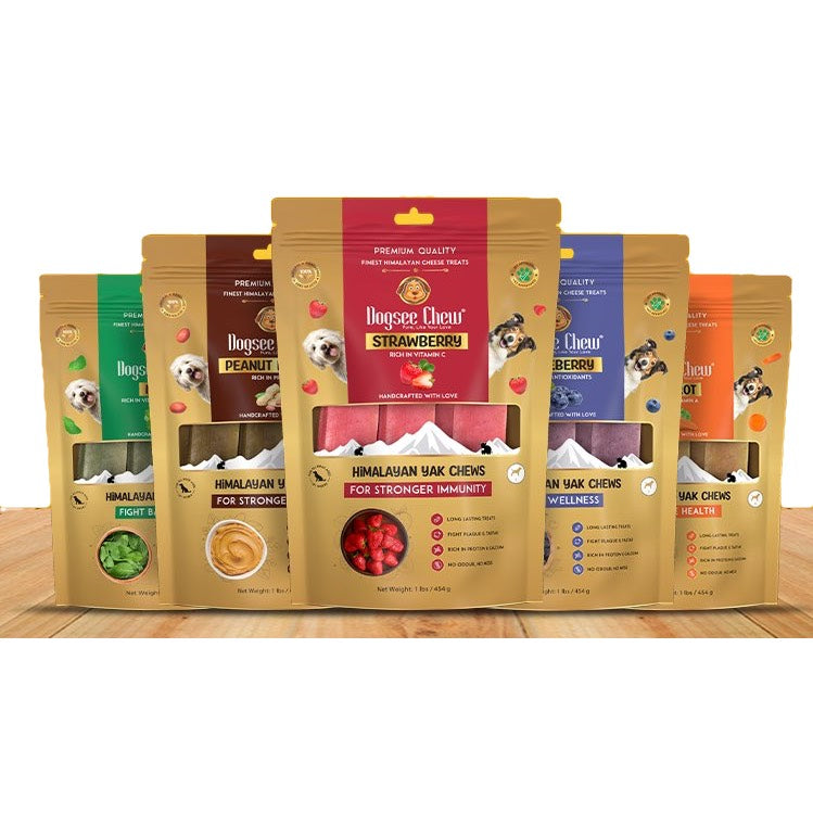 $3 OFF: Dogsee Himalayan Yak Chew Dog Treats 100g - Kohepets