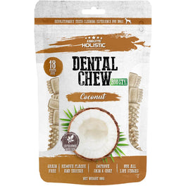Absolute Holistic Boost Coconut Petite Grain-Free Dental Dog Chews 160g - Kohepets