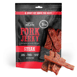 20% OFF: Absolute Holistic Pork Steak Grain Free Dog Treat 100g - Kohepets