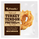 AFreschi Natural Turkey Tendon Pretzel Grain-Free Dog Chew (Medium) 36g