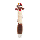 GiGwi Plush Friendz With Sponge Squeaker Dog Toy (Racoon)