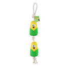 GiGwi Tug Hercules With Squeaker Dog Toy (Corn)
