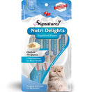 $1 OFF (Exp 17May26): Signature7 Nutri Delights Superfood Chicken With Quinoa & Glucosamine (Fri) Puree Cat Treats 60g